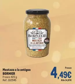 Oferta de Mostaza A La Antigua por 4,49€ en Makro