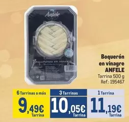 Oferta de Anfele - Boqueron En Vinagre por 11,19€ en Makro