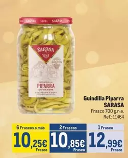 Oferta de Sara - Guindilla Piparra por 12,99€ en Makro