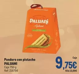 Oferta de Pandoro Con Pistacho por 9,75€ en Makro