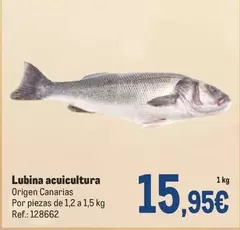 Oferta de Origen - Lubina Acuicultura por 15,95€ en Makro