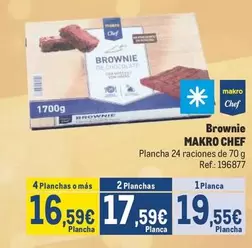 Oferta de Makro - Brownie por 19,55€ en Makro