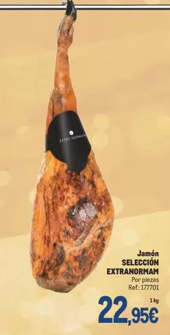 Oferta de Jamon Seleccion Extranorgan por 22,95€ en Makro