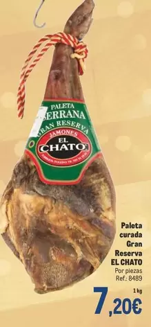 Oferta de El chato - Paleta Curada Gran Reserva por 7,2€ en Makro