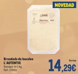 Oferta de Brandada De Bacalao por 14,29€ en Makro