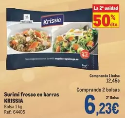 Oferta de Krissia - Surimi Fresco En Barras por 12,45€ en Makro