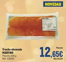 Oferta de Martiko - Trucha Ahumada por 12,65€ en Makro