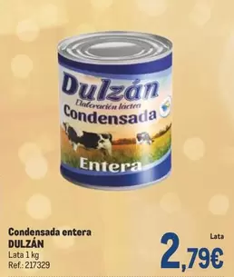 Oferta de Dulzán - Condensada Entera por 2,79€ en Makro