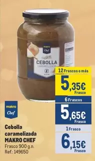 Oferta de Makro - Cebolla Caramelizada por 6,15€ en Makro