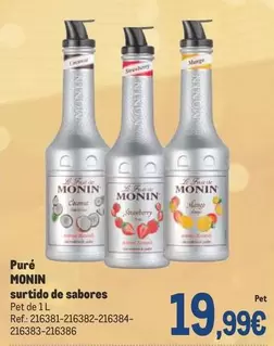 Oferta de Monin - Puré por 19,99€ en Makro