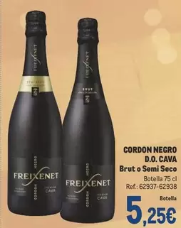 Oferta de Freixenet - Cordon Negro D.o.cava por 5,25€ en Makro