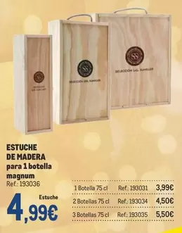 Oferta de Magnum - Estuche Para 1 Botella por 4,99€ en Makro