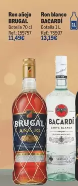 Oferta de Brugal - Ron Anejo por 11,49€ en Makro