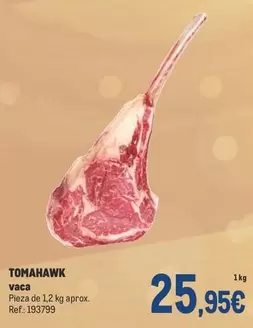 Oferta de Tomahawk Vaca por 25,95€ en Makro