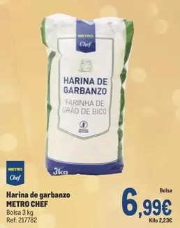 Oferta de Chef - Harina De Garbanzo por 6,99€ en Makro