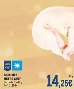 Oferta de Chef - Cochinillo por 14,25€ en Makro