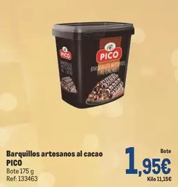 Oferta de Pico - Barquillos Artesanos Al Cacao por 1,95€ en Makro