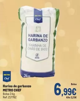 Oferta de Chef - Harina De Garbanzo por 6,99€ en Makro