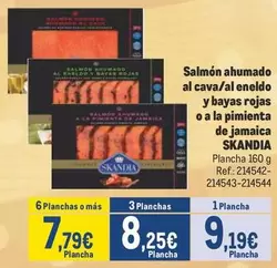 Oferta de Skandia - Salmón Ahumado Al Cava/al Eneldo Y Bayas Rojas O A La Pimienta De Jamaica por 9,19€ en Makro