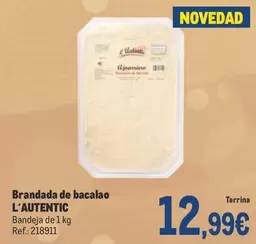 Oferta de Brandada De Bacalao por 12,99€ en Makro