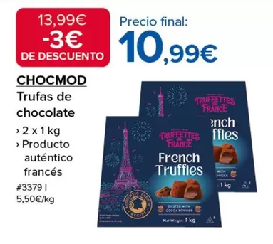 Oferta de France - Trufas De Chocolate por 10,99€ en Costco