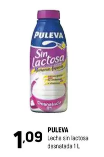 Oferta de Puleva - Leche Sin Lactosa Desnatada por 1,09€ en Coviran