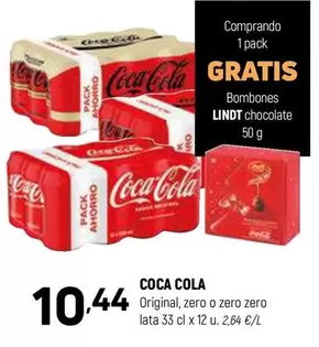 Oferta de Coca-Cola - Original, Zero O Zero Zero por 10,44€ en Coviran