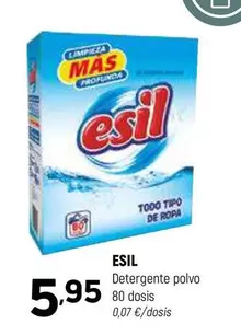 Oferta de Mas - Detergente Polvo por 5,95€ en Coviran