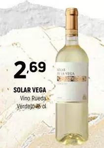 Oferta de Solar - Vino Rueda Verdejo por 2,69€ en Coviran