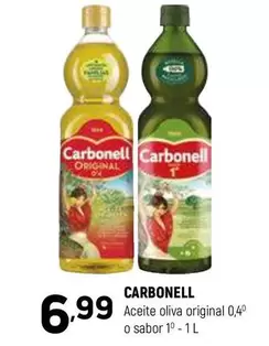 Oferta de Carbonell - Aceite Oliva Original por 6,99€ en Coviran