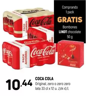 Oferta de Coca-Cola - Original, Zero O Zero Zero por 10,44€ en Coviran