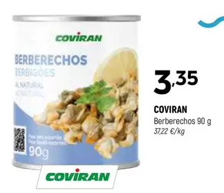 Oferta de Coviran - Berberechos por 3,35€ en Coviran