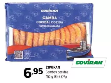 Oferta de Coviran - Gambas Cocidas por 6,95€ en Coviran