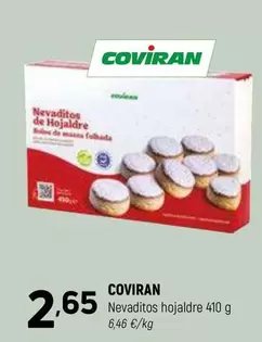 Oferta de Coviran - Nevaditos Hojaldre por 2,65€ en Coviran