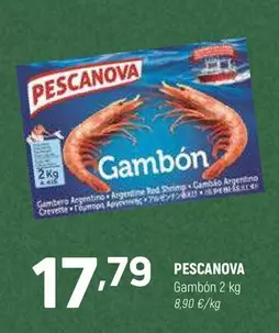 Oferta de Pescanova - Gambon por 17,79€ en Coviran