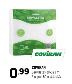 Oferta de Coviran - Servilletas por 0,99€ en Coviran