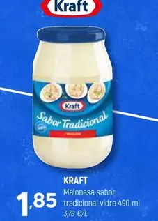 Oferta de Kraft - Maionesa Sabor Tradicional Vidre por 1,85€ en Coviran