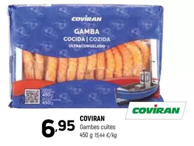 Oferta de Coviran - Gambes Cuites por 6,95€ en Coviran