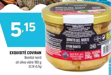 Oferta de Del Norte - Bonitol Nord Oli Oliva por 5,15€ en Coviran