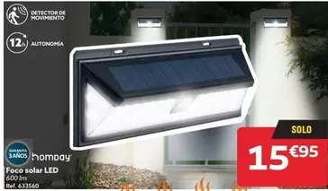 Oferta de Solar - Foco  Led por 15,95€ en GiFi