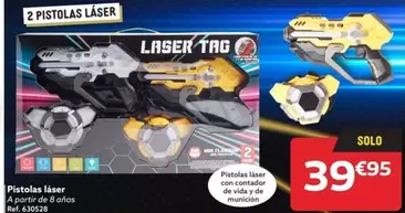 Oferta de Tag - Pistolas Laser por 39,95€ en GiFi