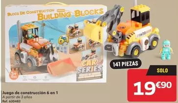 Oferta de Juego De Construcción 6 En 1 por 19,9€ en GiFi