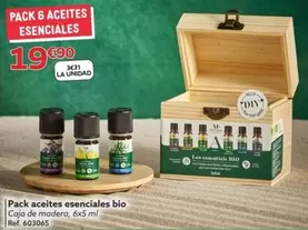 Oferta de Bio - Pack Aceites Esenciales Bio por 19,9€ en GiFi