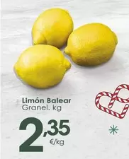 Oferta de Limón Balear por 2,35€ en Eroski