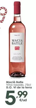 Oferta de Macia Batle - Vino Rosado/ D.O. Vi De La Terra por 5,99€ en Eroski