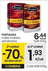 Oferta de Fortaleza - Cafés Molidos  por 6,44€ en Eroski