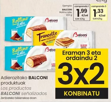 Oferta de Balconi - Rollino Late por 1,99€ en Eroski