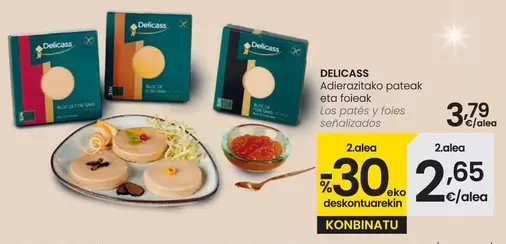 Oferta de Delicass - Los Patas Y Foles Senalizados por 3,79€ en Eroski