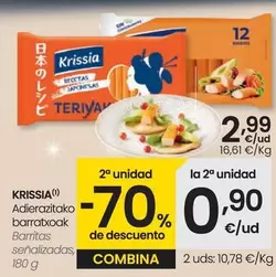 Oferta de Krissia - Barritas por 2,99€ en Eroski