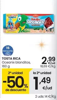 Oferta de Cuétara - Tosta Rica Oceanix Blanditos por 2,99€ en Eroski